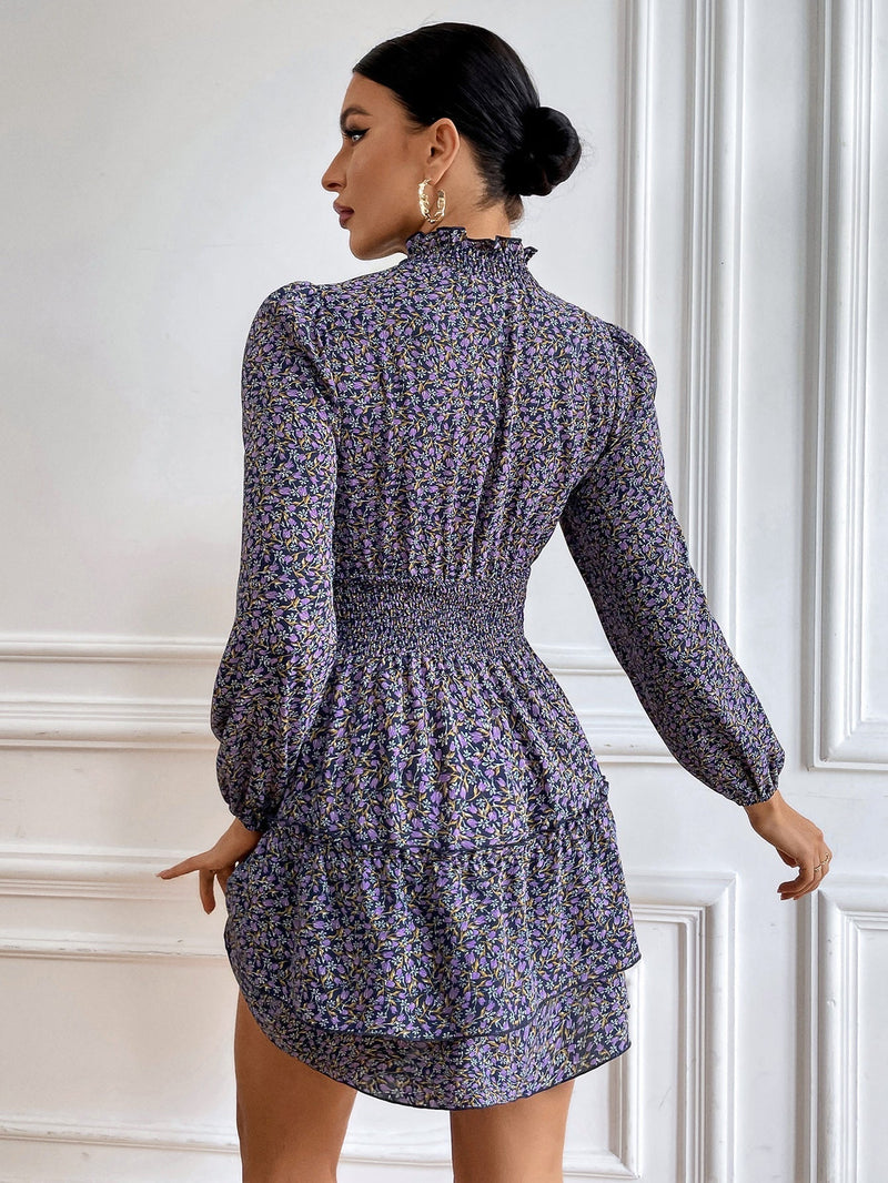 Elegantes Maxikleid mit Blumendesign für den Sommer