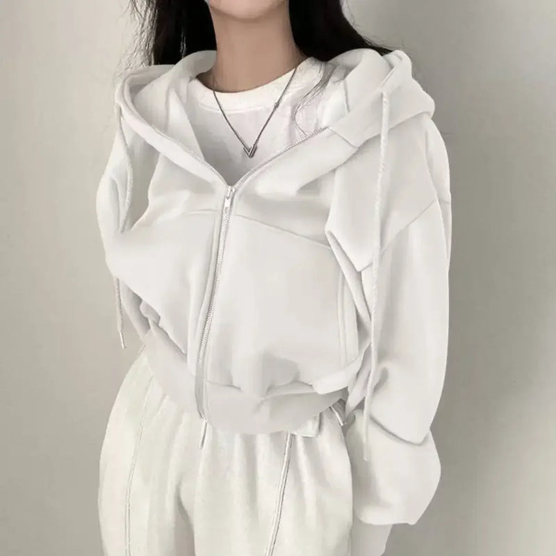 Flauschiger und bequemer Damen Hoodie für den Winter