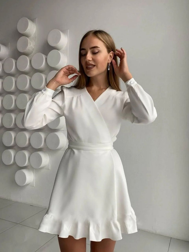 A-Linien Minikleid | Elegante Passform | Leichtes Polyester