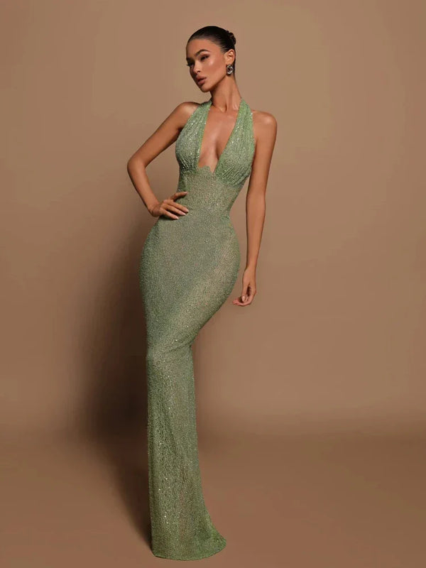Elegantes Leonaâ Maxi Kleid Damen für besondere Anlässe
