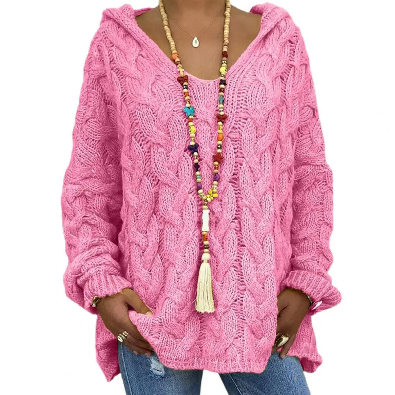 Milana - Stilvoller V-Ausschnitt Kapuzenpullover für einen lässigen Look
