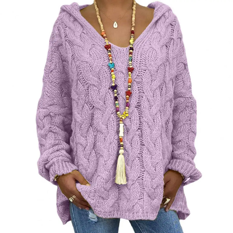 Milana - Stilvoller V-Ausschnitt Kapuzenpullover für einen lässigen Look