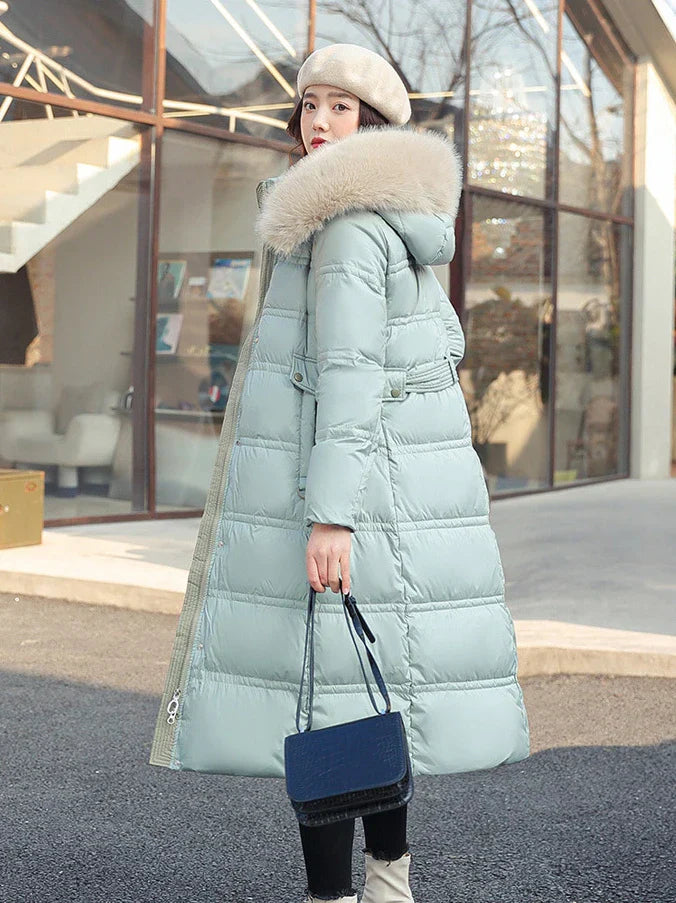 Warme und elegante Winterjacke