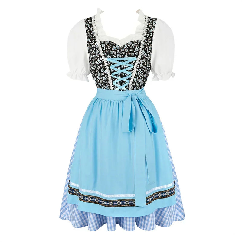 Damen Dirndl Kleid | Traditionelles Oktoberfest | Elegant & Authentisch