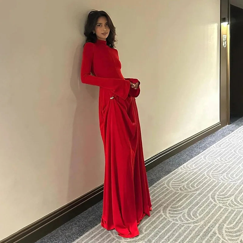 Elegantes Rotes Kleid für Besondere Anlässe