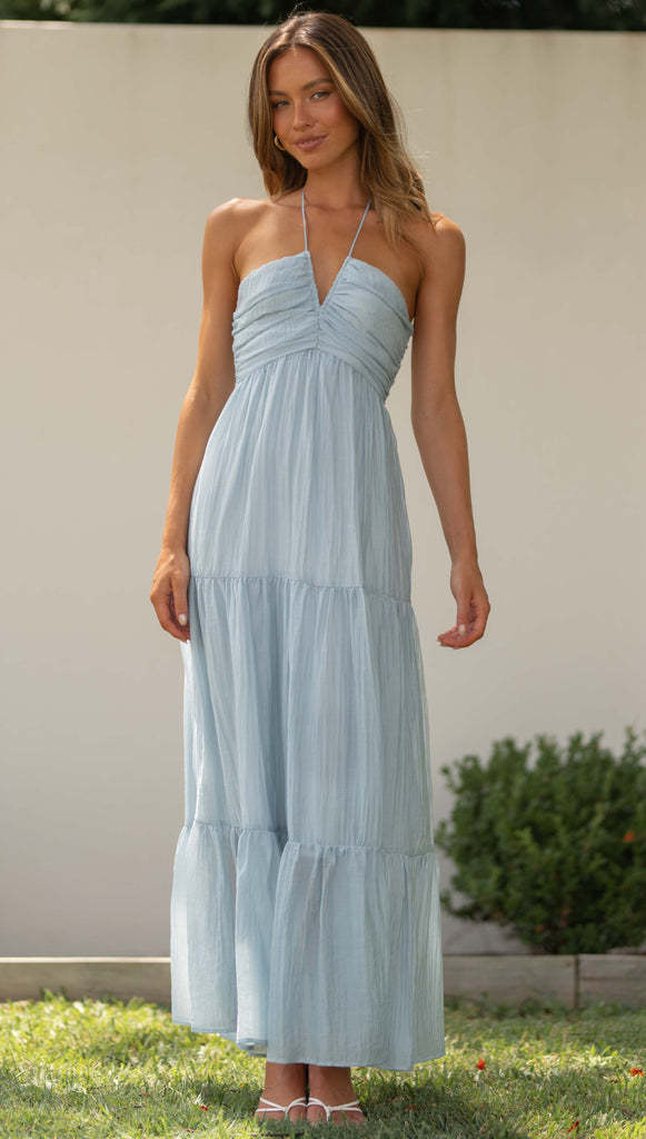 Warmes - Ärmelloses Kleid mit V-Ausschnitt und Blumenmuster für dich