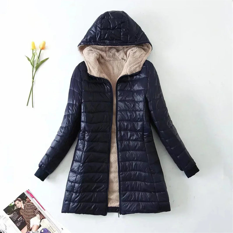 Warme und stilvolle Pufferjacke