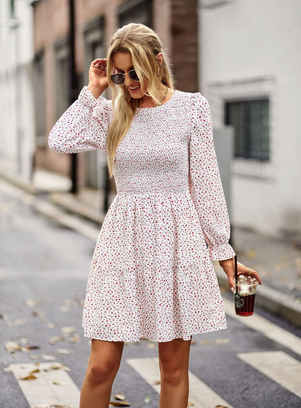 Warmes - Freizeitkleid mit ausgestellter Silhouette für dich