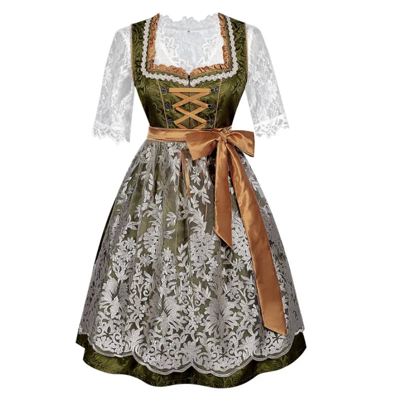 Bayerisches Dirndl Kleid für Damen | Traditionell Vintage