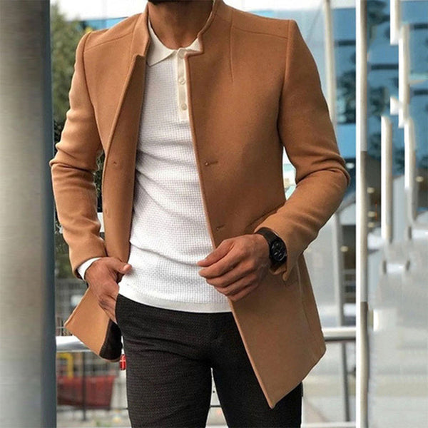 Elegante warme Jacke für Männer