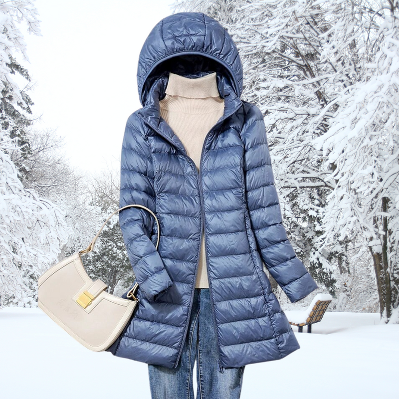Warme und leichte Daunenjacke für jeden Tag