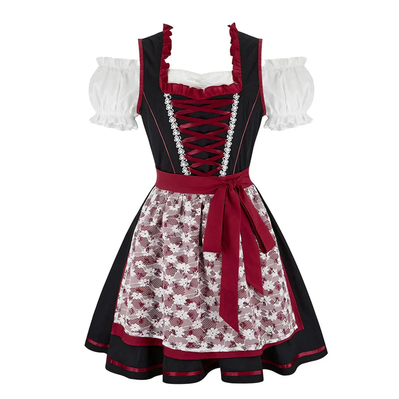 Damen Dirndl Kleid | Traditionelles Oktoberfest | Elegant & Authentisch