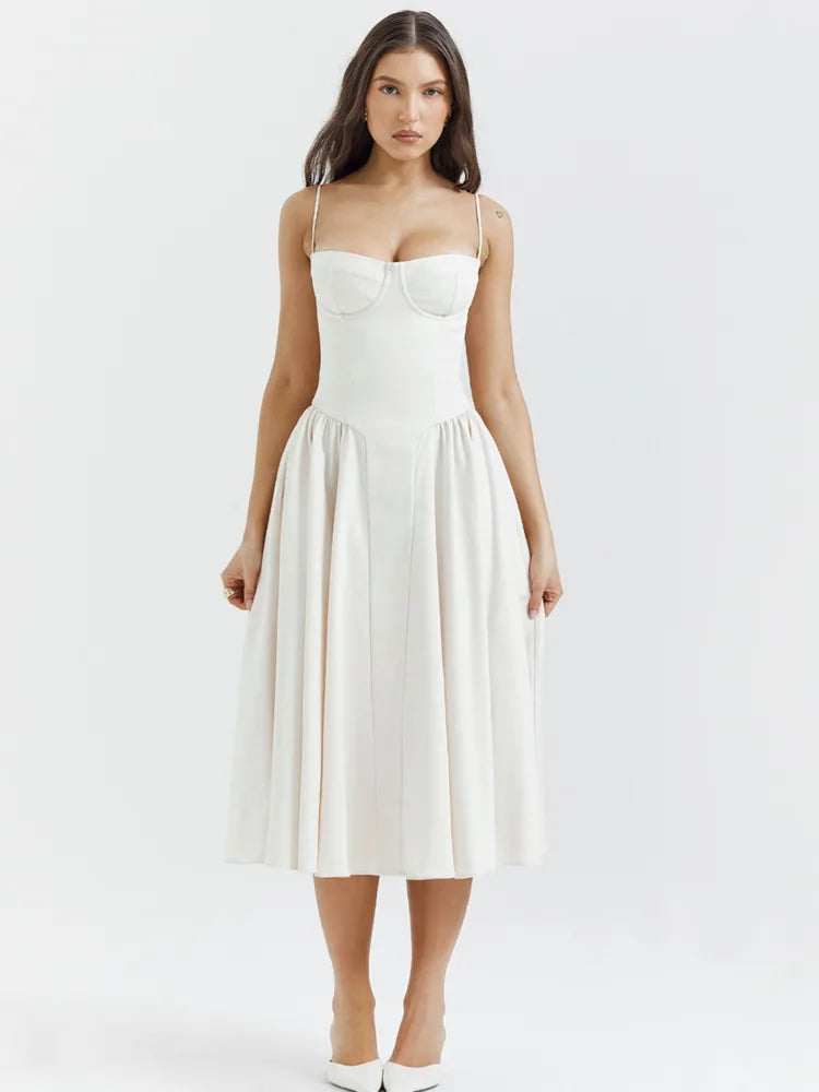 Leichtes | Kleid mit vollem Rock für dich