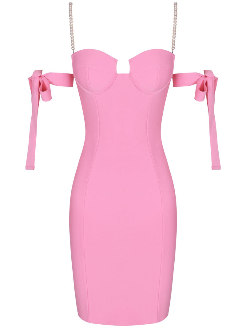 Kuscheliges - Gestreiftes enganched Kleid für dich