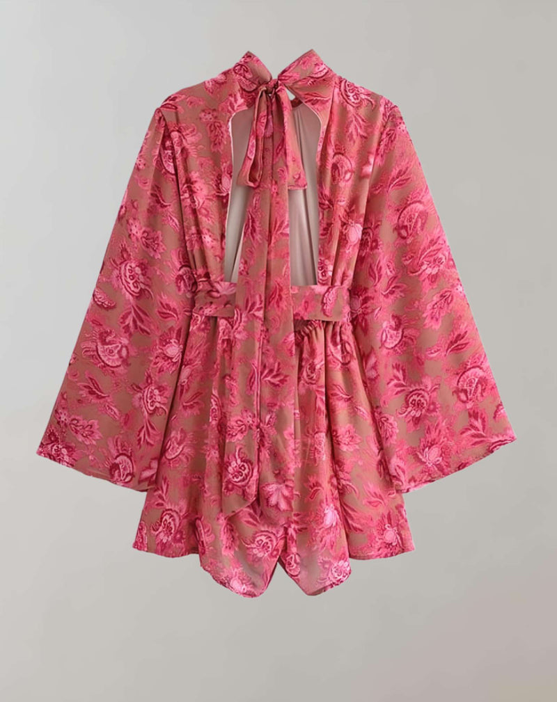 Bequemes - Rosa rückenfreies Stramplerkleid für dich