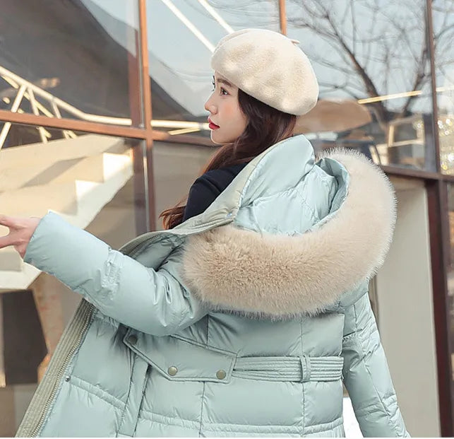 Warme und elegante Winterjacke