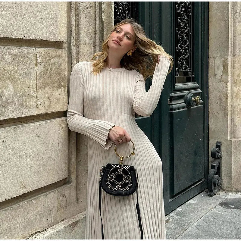 Elegantes Weiches Maxikleid Für Jeden Anlass