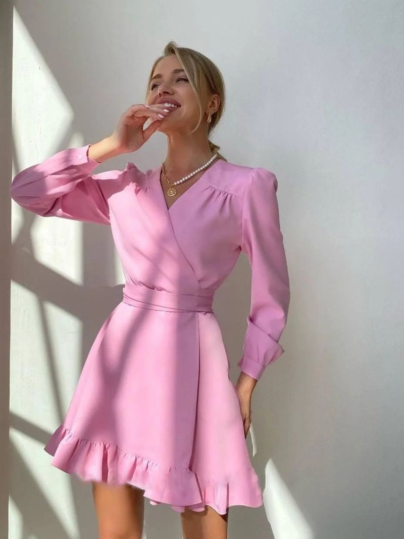 A-Linien Minikleid | Elegante Passform | Leichtes Polyester