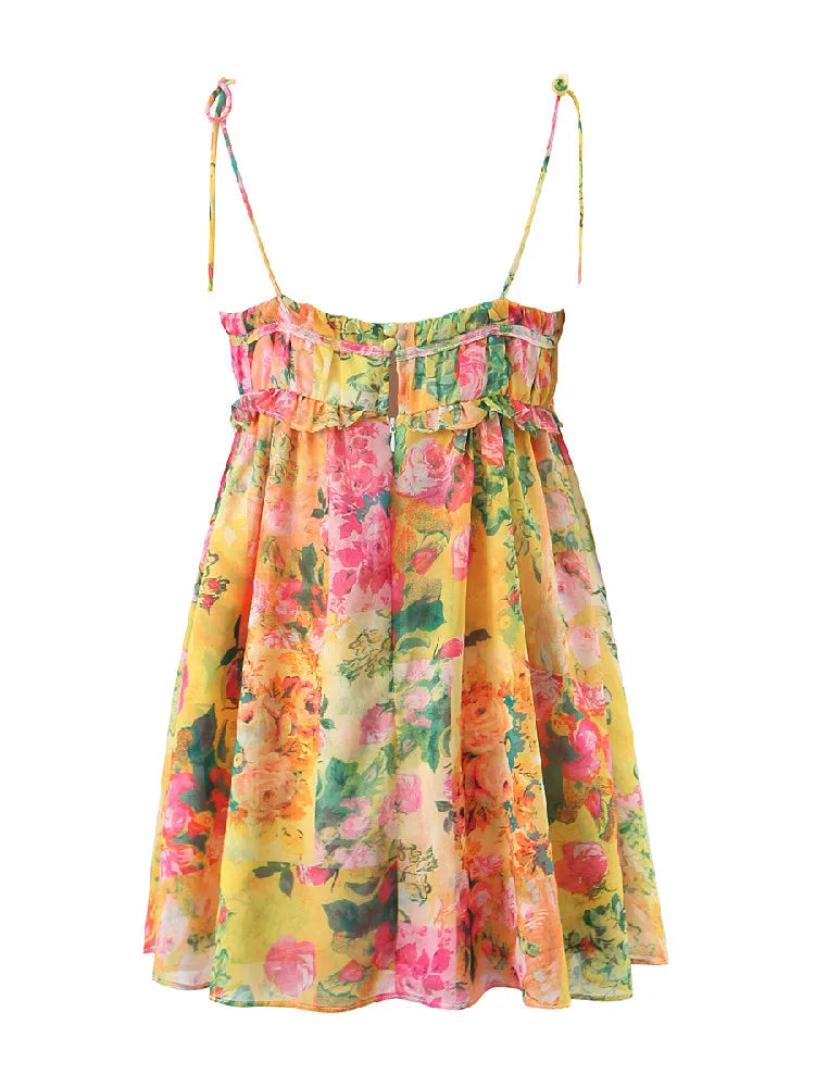 Elegantes, rückenfreies Boho-Kleid für den Sommer