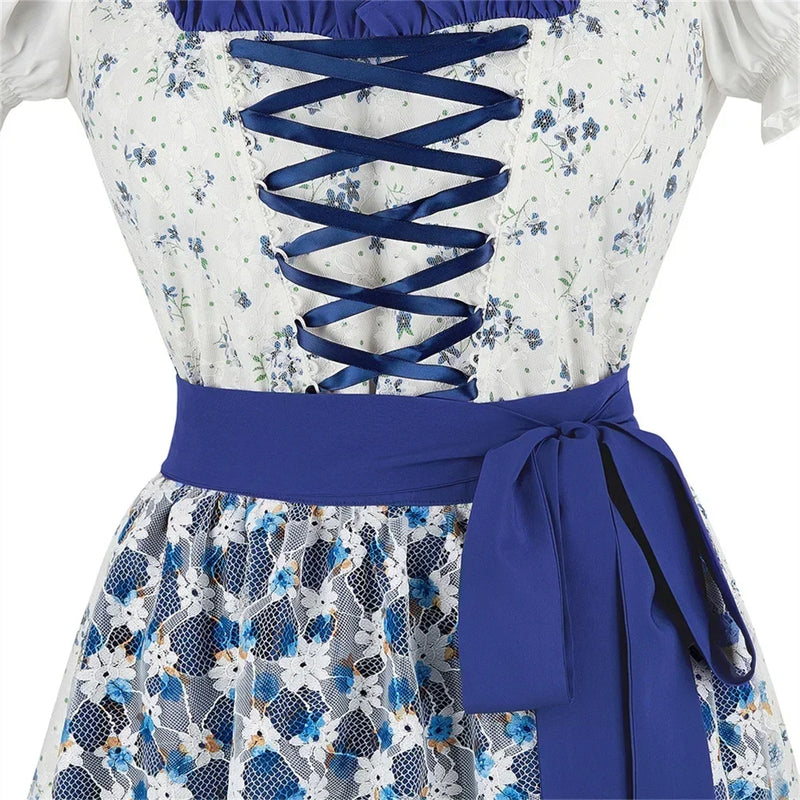 Damen Dirndl Kleid | Traditionelles Oktoberfest | Elegant & Authentisch