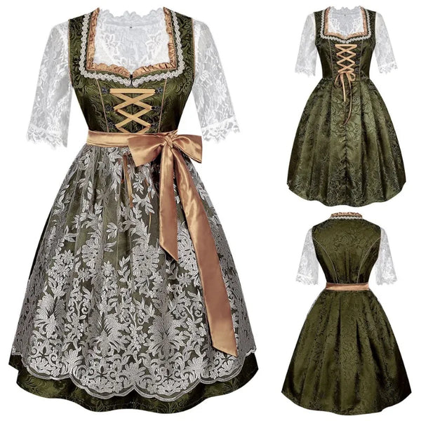 Damen Dirndl Kleid Festlich | Oktoberfest