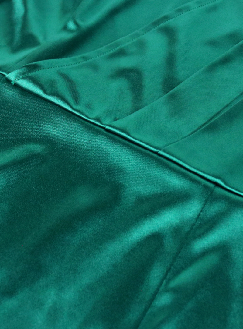 One-Shoulder-Midikleid mit Stufenrock