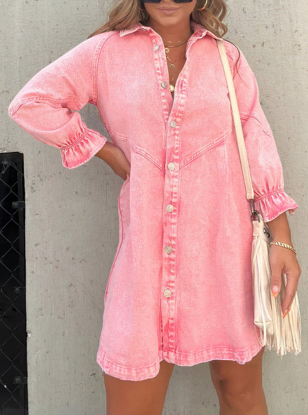 Kuscheliges Denim Kleid für dich