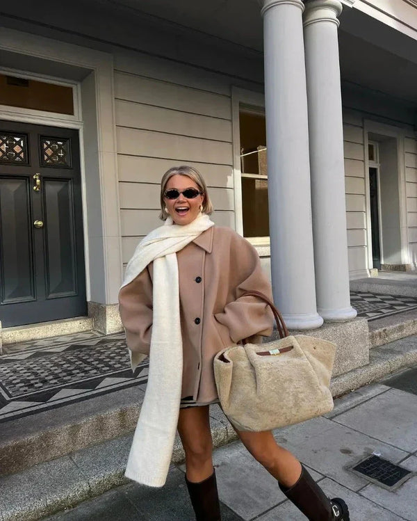 Jessy - Eleganter und vielseitiger Mantel für jeden Anlass