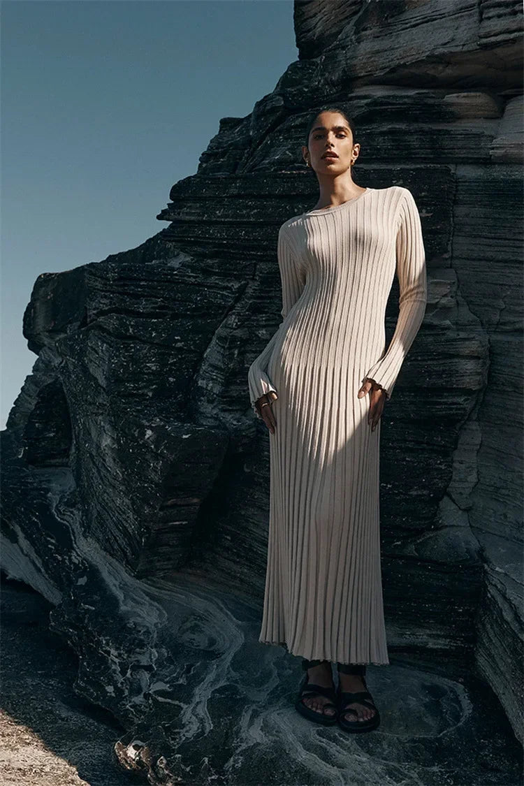 Elegantes Weiches Maxikleid Für Jeden Anlass