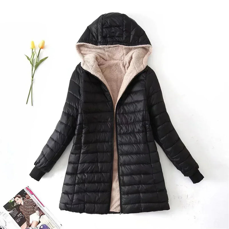 Warme und stilvolle Pufferjacke
