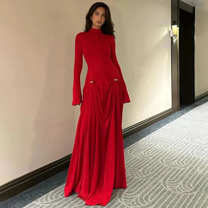 Elegantes Rotes Kleid für Besondere Anlässe