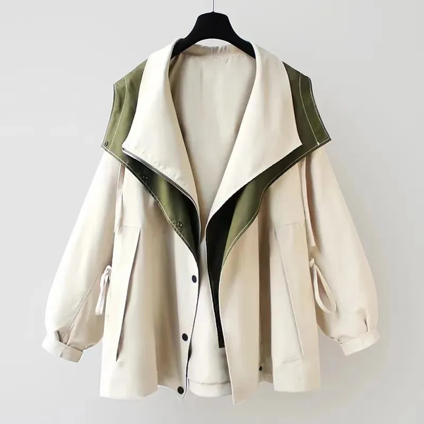 Stylischer, wasserdichter Trenchcoat für Regen