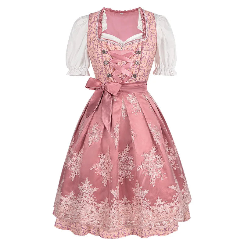 Bayerisches Dirndl Kleid für Damen | Traditionell Vintage