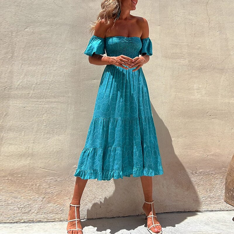 Midi-Kleid