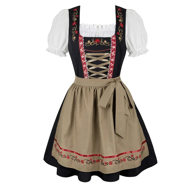 Damen Dirndl Kleid | Traditionelles Oktoberfest | Elegant & Authentisch