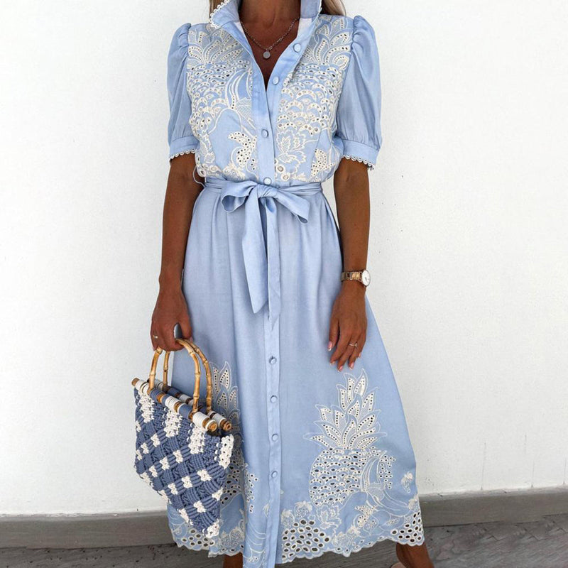 Elegantes und leichtes Maxi-Kleid für den Sommer