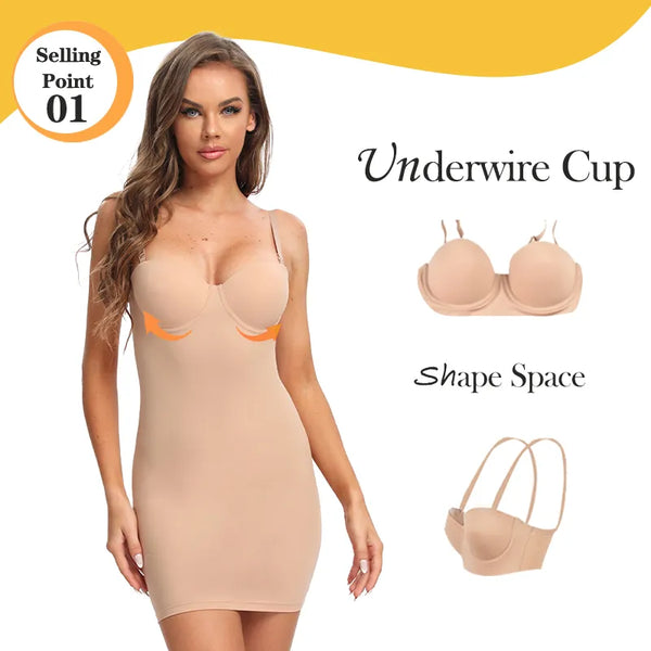 Warmes - Kleid-Bodyshaper für dich