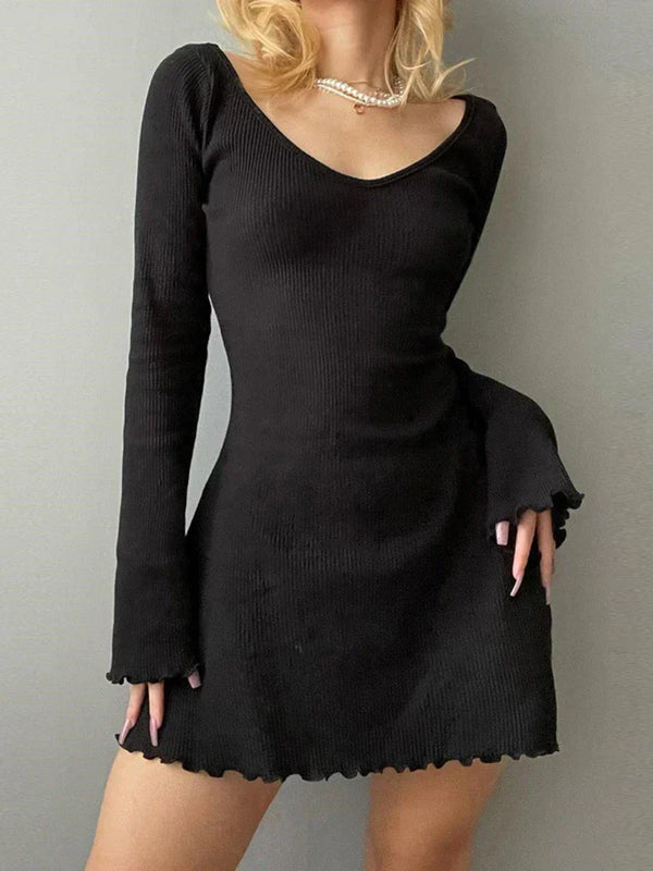 Warmes gestrickte Sommerkleid für dich