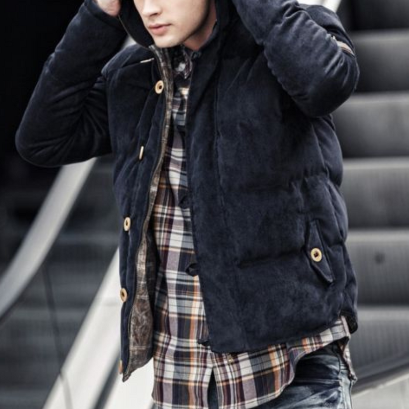 Eleganter und warmer Hoodie für Männer