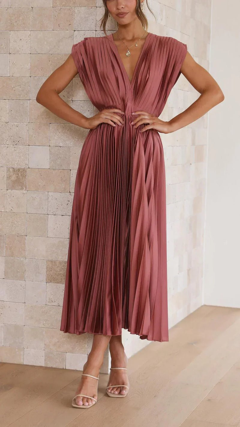 Bequemes und sexy Plissee-Kleid für dich