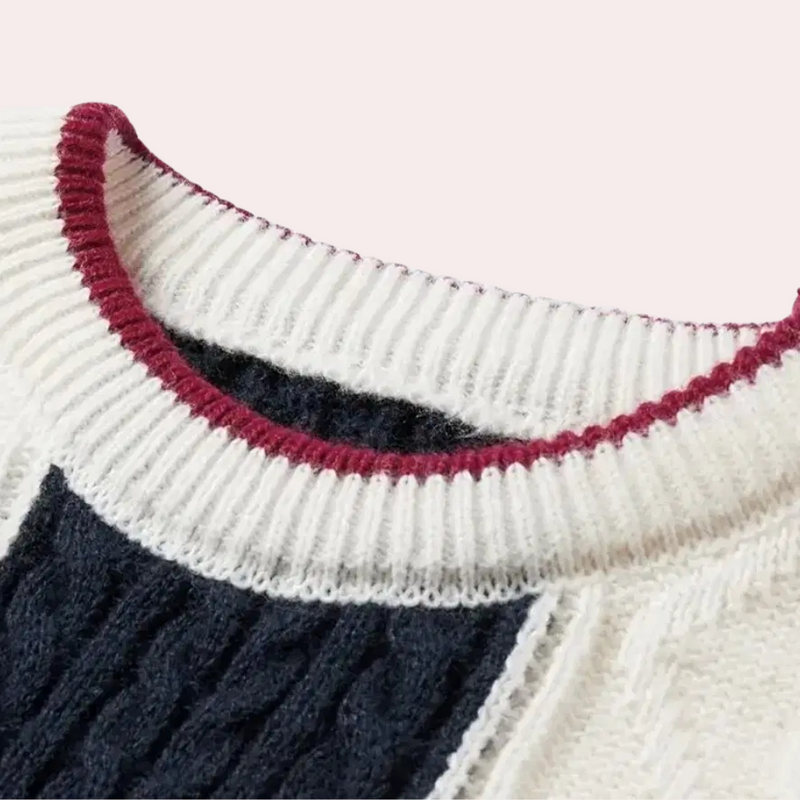 Gemütlicher Strickpullover für Herren