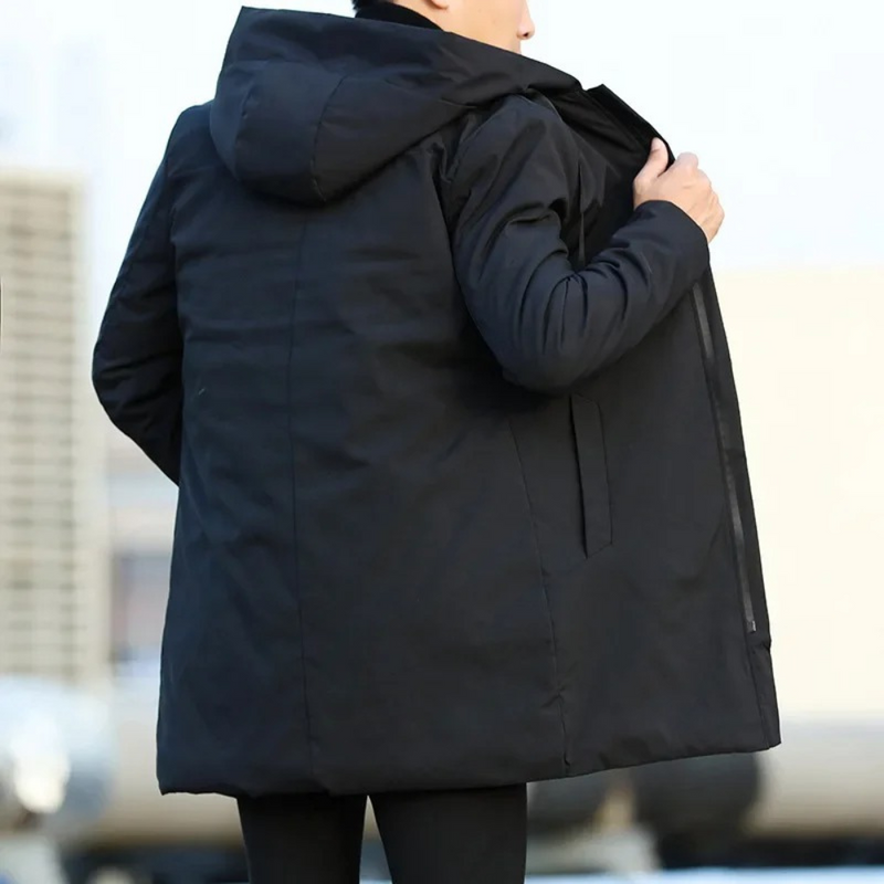 Elegante lange Herrenjacke für jede Gelegenheit