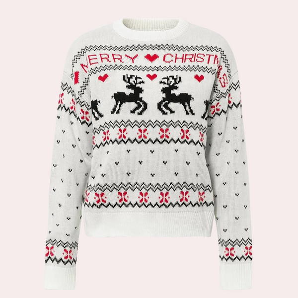 FEONA - Stylischer Weihnachtspulli für Damen