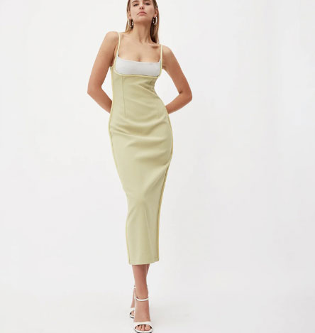 Nora - Blumendruck elegant MaxiKleid
