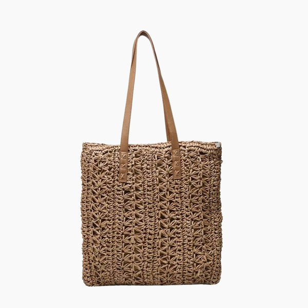 Gewebte Strandtasche für den Sommer