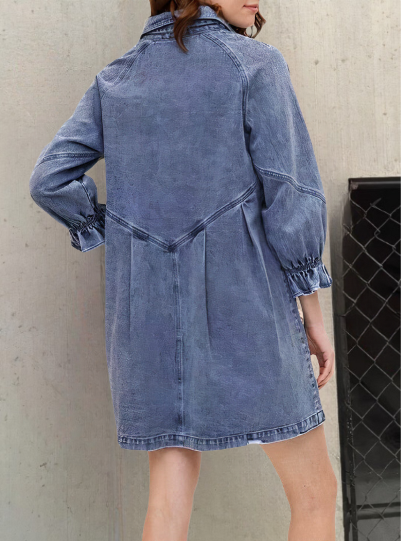Kuscheliges Denim Kleid für dich