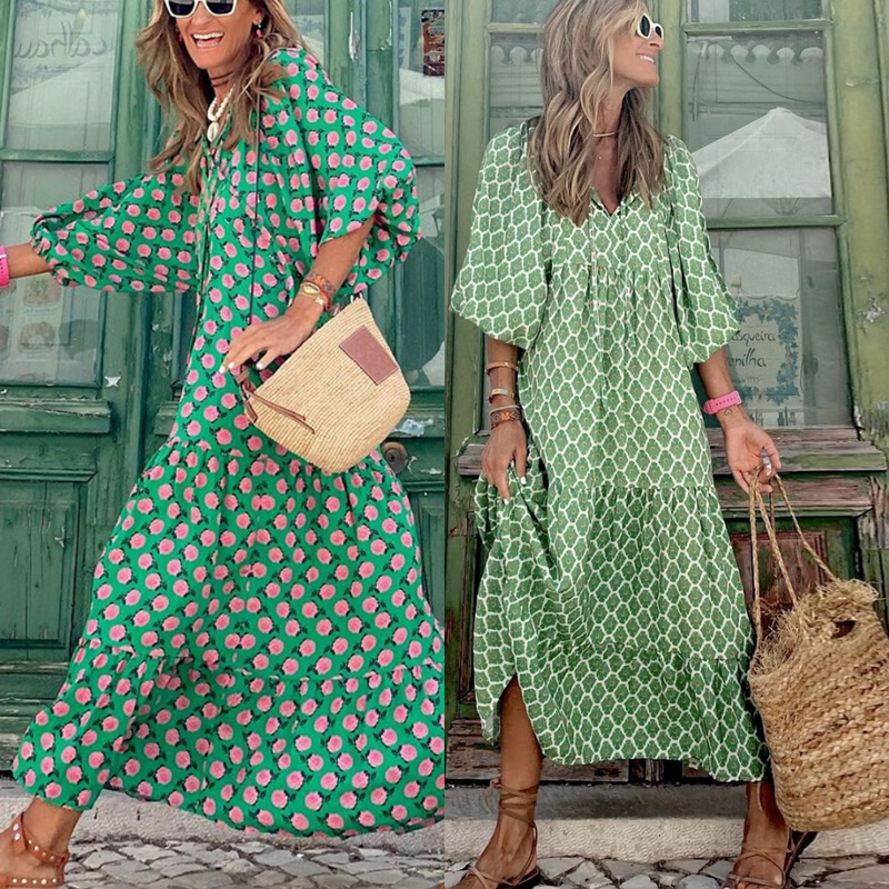 Weiches - Grünes Sommerkleid für dich