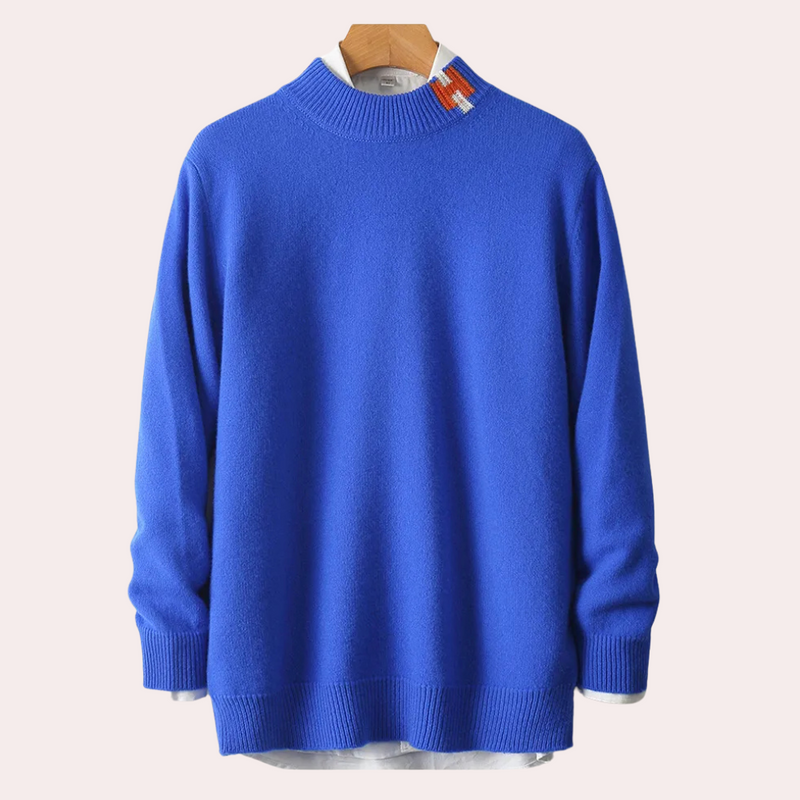 Bequeme und weiche Herrenstrickjacke