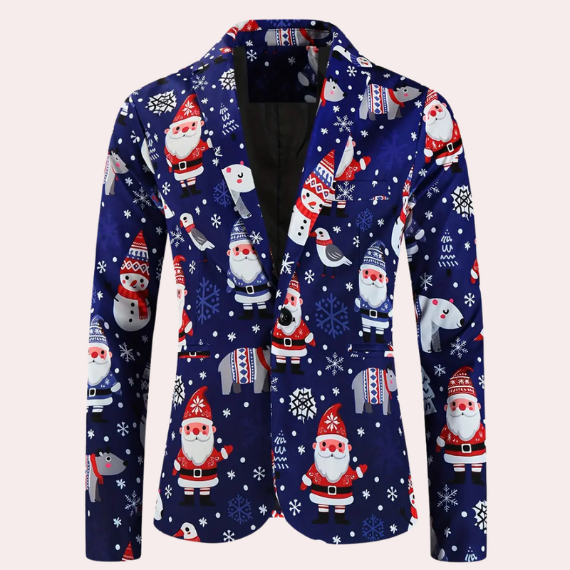 Eleganter Weihnachtsblazer für Männer