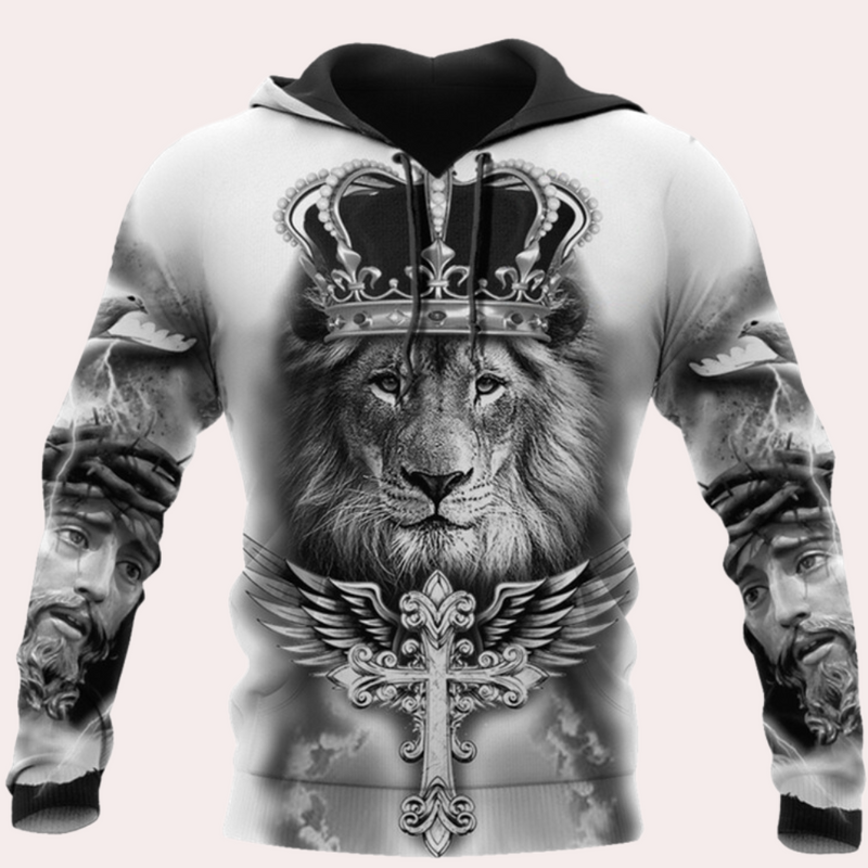 Eleganter Herren-Kapuzenpullover mit Komfort